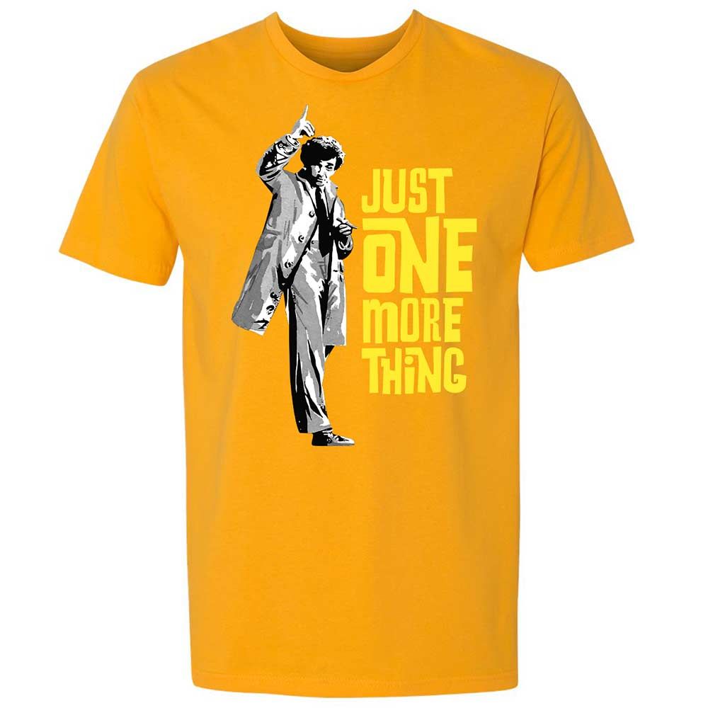 Just One More Thing - Gold - 18