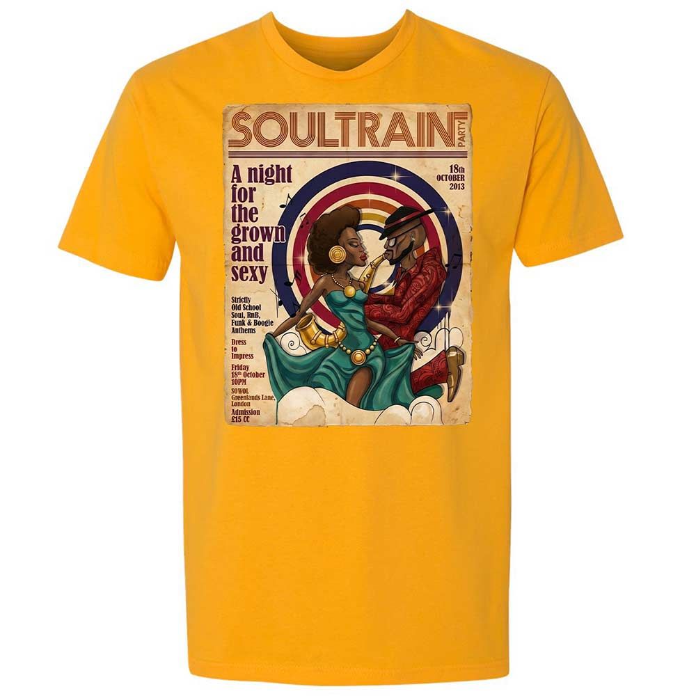 Premium Unisex T-Shirt - CPSAAWHK - Gold - 18