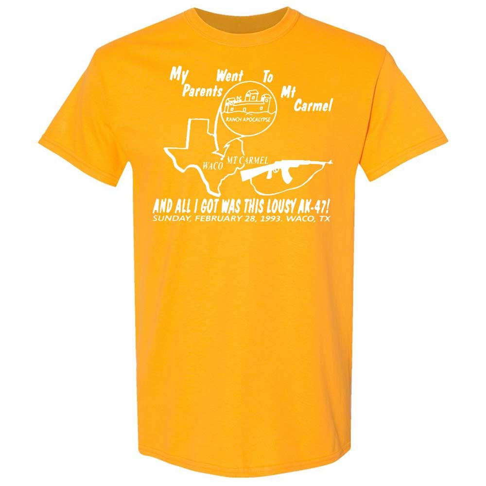 Classic Unisex T-Shirt - 1P2TVSZY - Gold - 18