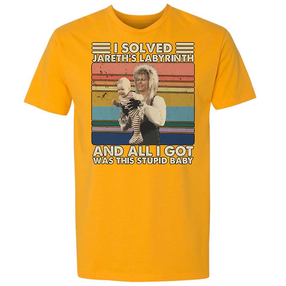 Premium Unisex T-Shirt - 481TLAUN - Gold - 18