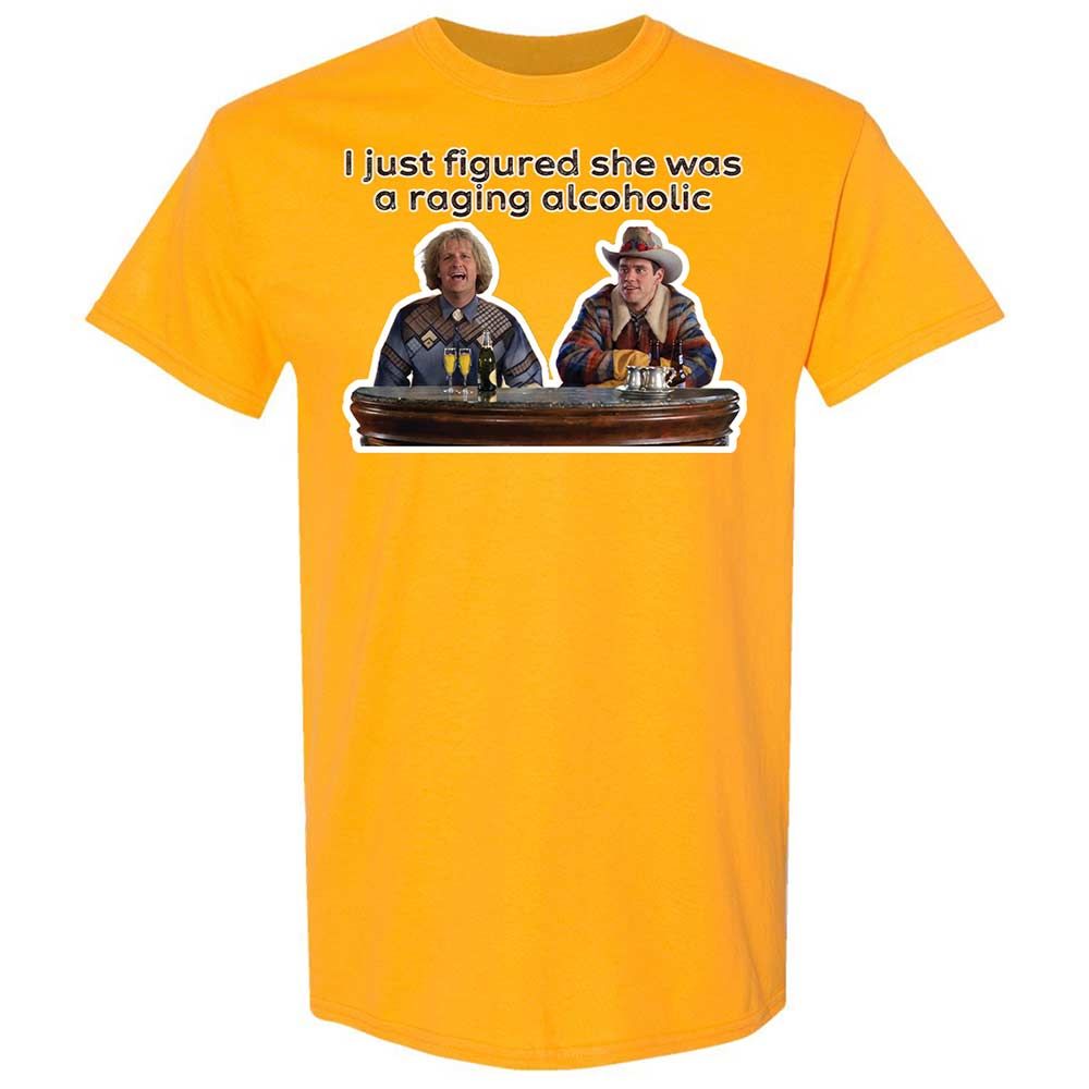 Classic Unisex T-Shirt - QM7CNM9N - Gold - 18