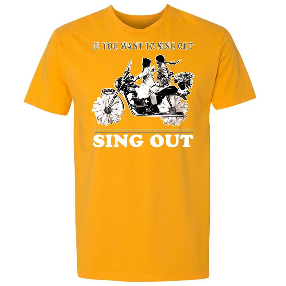 If you want to sing out, sing out - Gold - 18