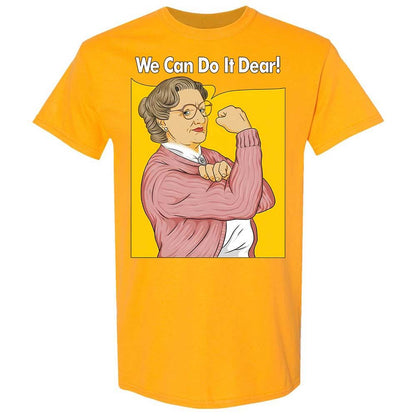 We Can Do It Dear - Gold - 18