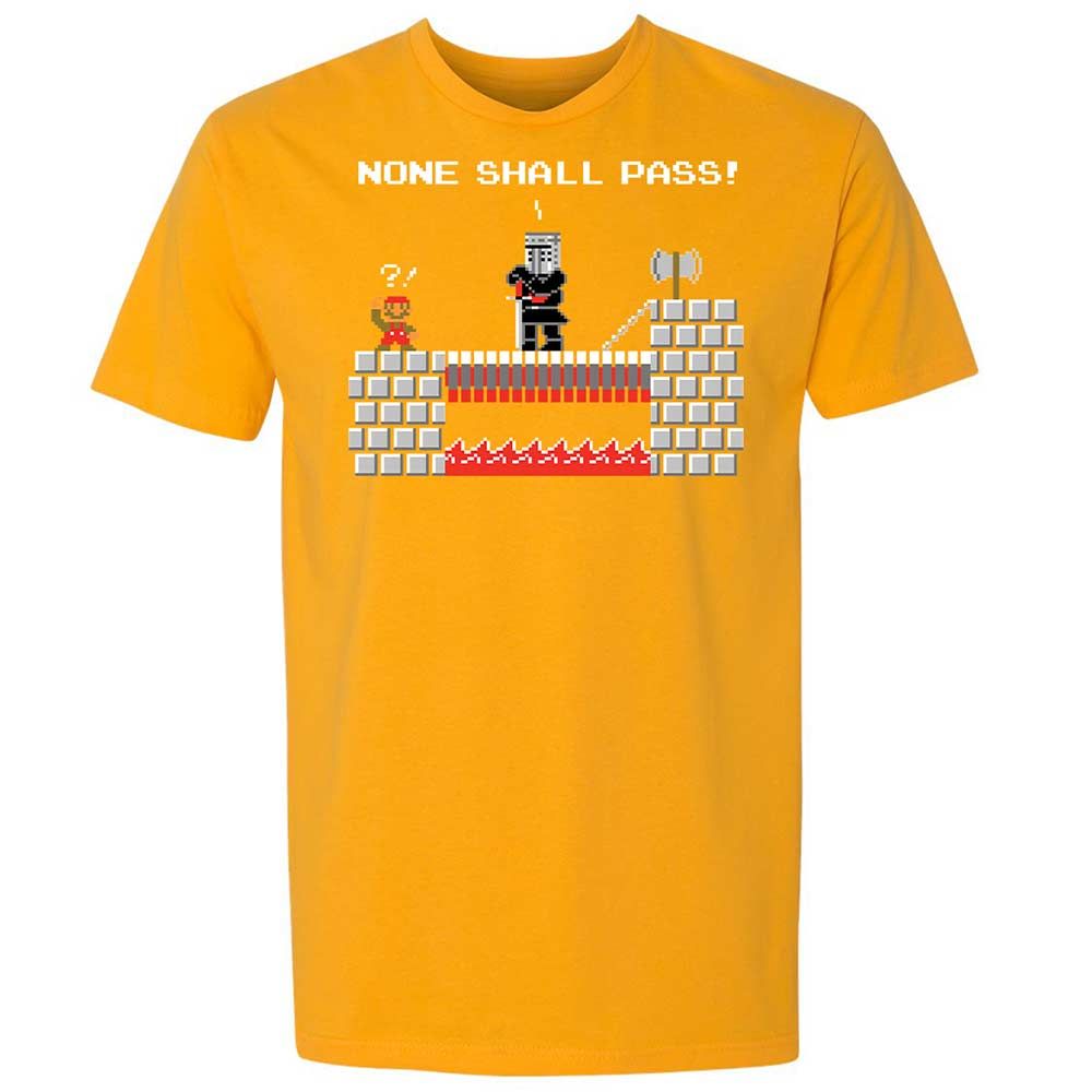 No Plumbers Shall Pass - Gold - 18