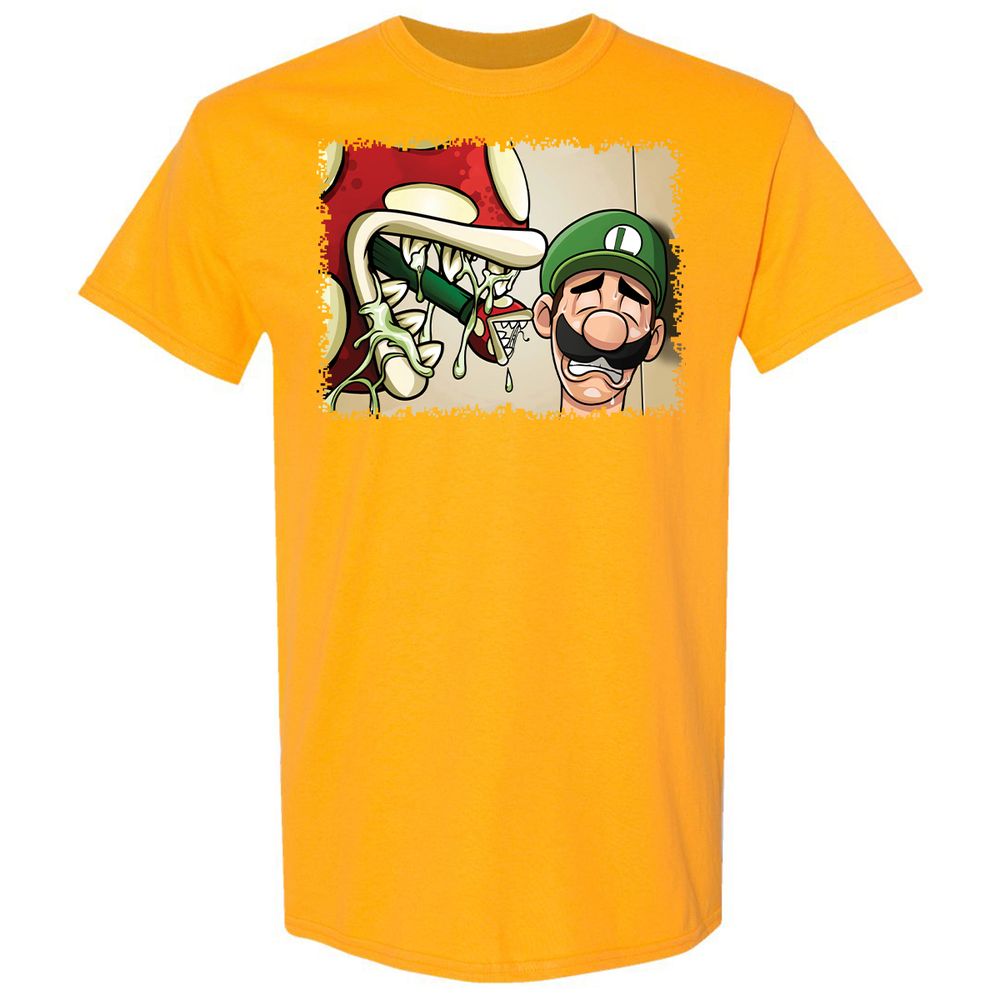 Classic Unisex T-Shirt - 4Q2FBBNM - Gold - 18