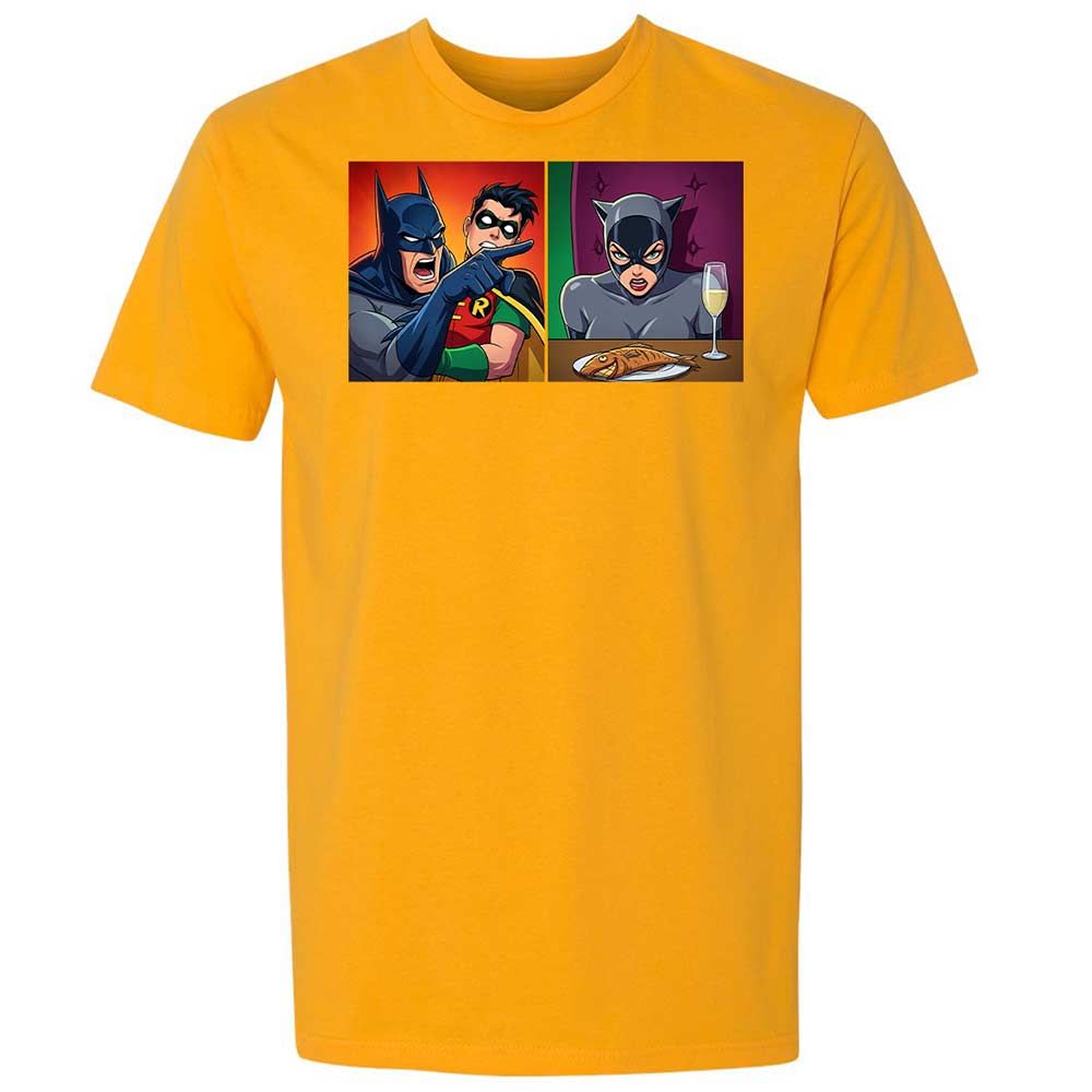 Bat Yelling at Catwoman - Gold - 18