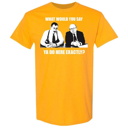 Classic Unisex T-Shirt - PD2ZXD2S - Gold - 18