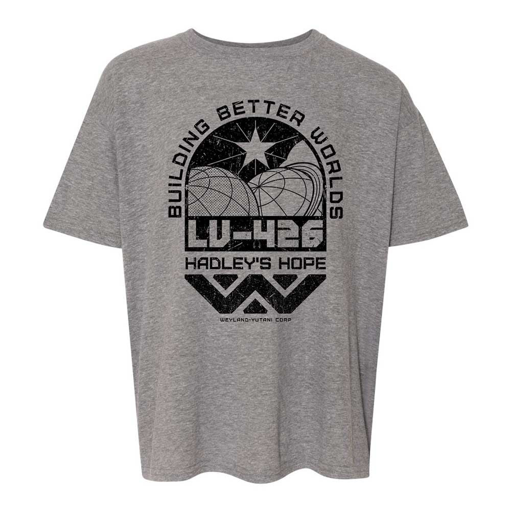 Kids T-Shirt - HX9LYPL7 - Graphite Heather - 18