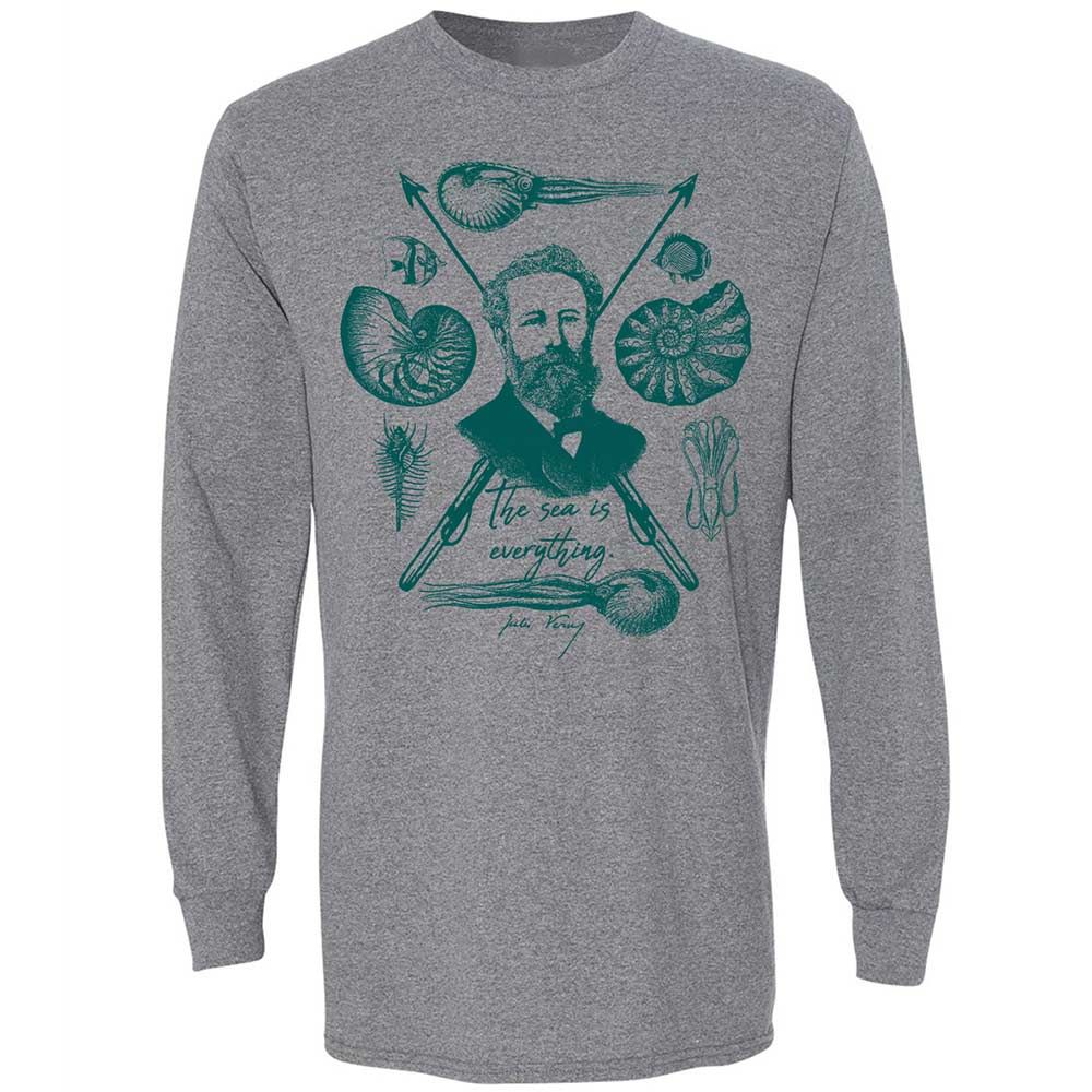 The sea is everything - Graphite Heather - 18