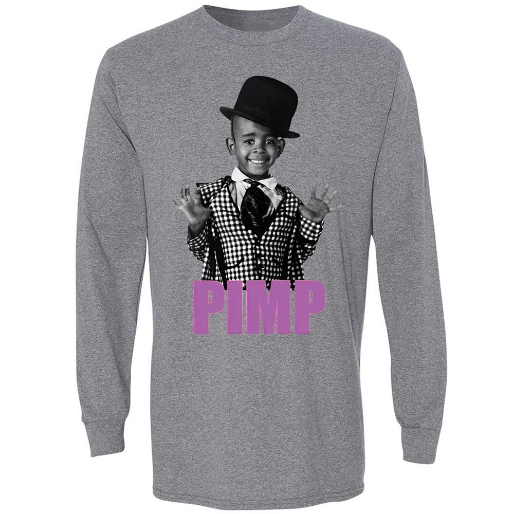 Long Sleeve T-Shirt - ZU39TEZM - Graphite Heather - 18