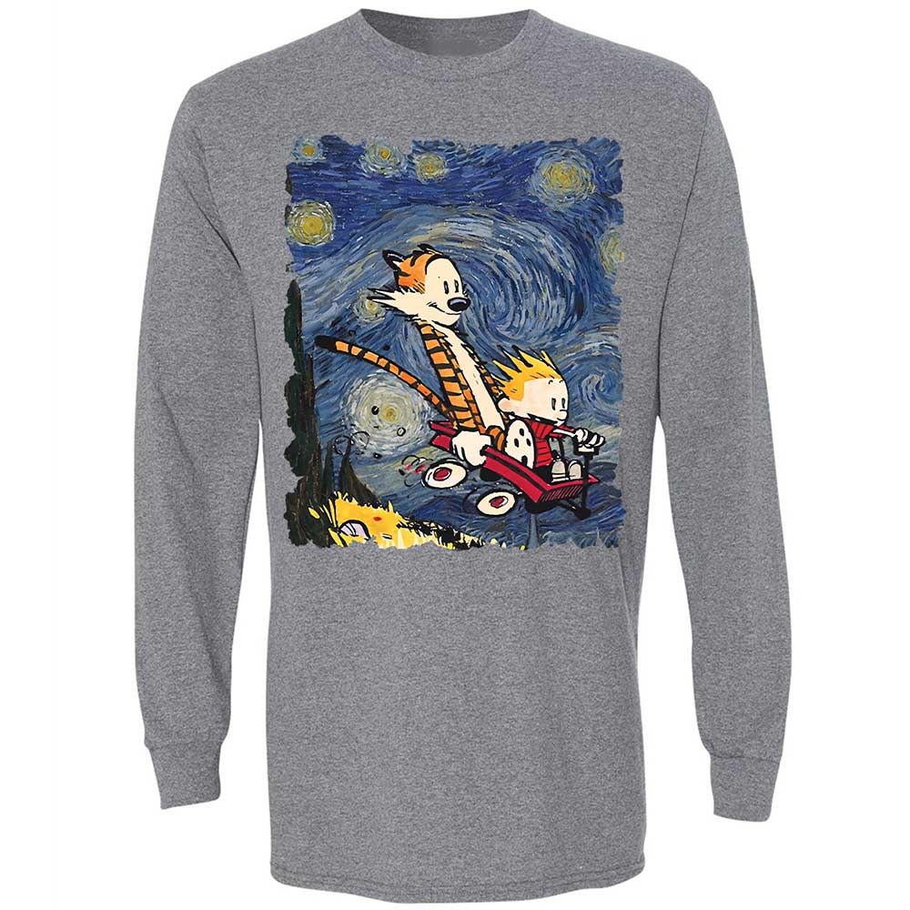 Long Sleeve T-Shirt - TFY5XZCE - Graphite Heather - 18