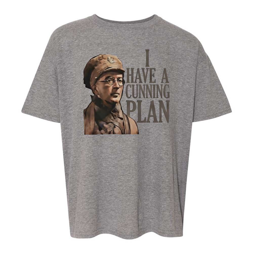 I Have A Cunning Plannn - Graphite Heather - 18