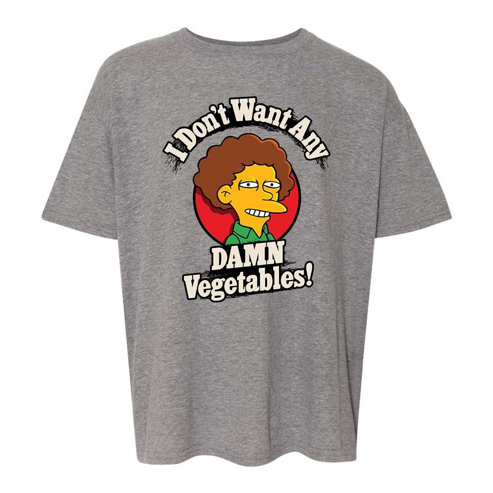 I Don't Want Any Damn Vegetables! - Graphite Heather - 18