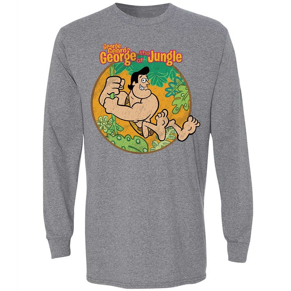 Long Sleeve T-Shirt - UQYC6GGG - Graphite Heather - 18