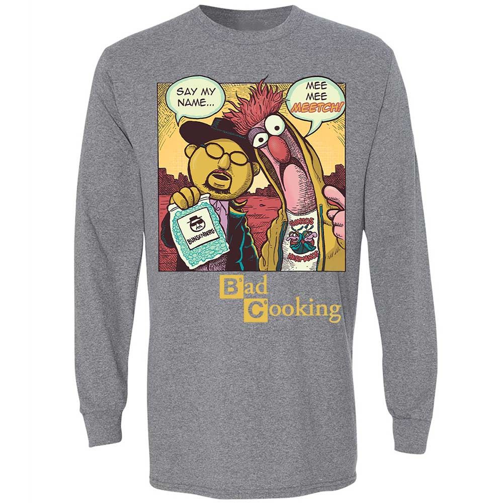 Long Sleeve T-Shirt - DKHZLXDK - Graphite Heather - 18