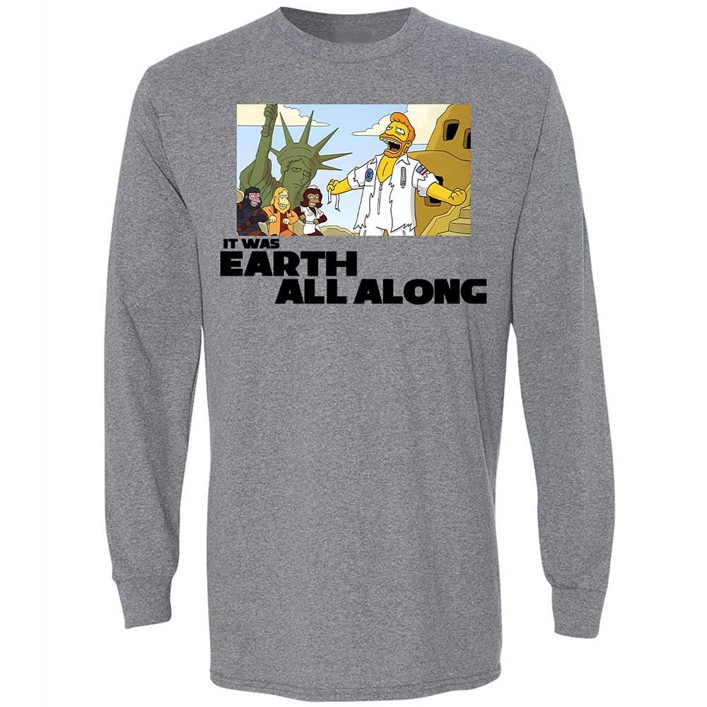 It was Earth all along - Graphite Heather - 18