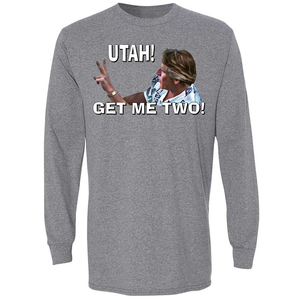Long Sleeve T-Shirt - H69C3CDQ - Graphite Heather - 18