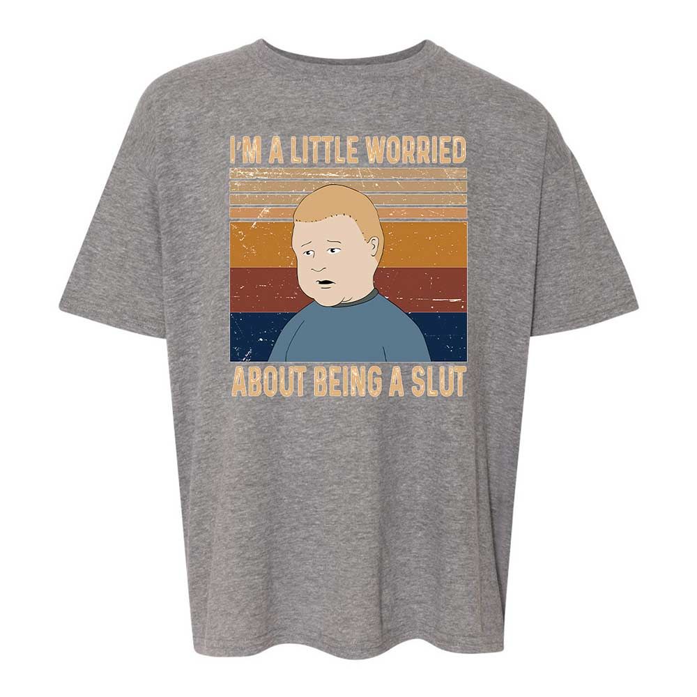 I'm a Little Worried About Being a Slut - Graphite Heather - 18