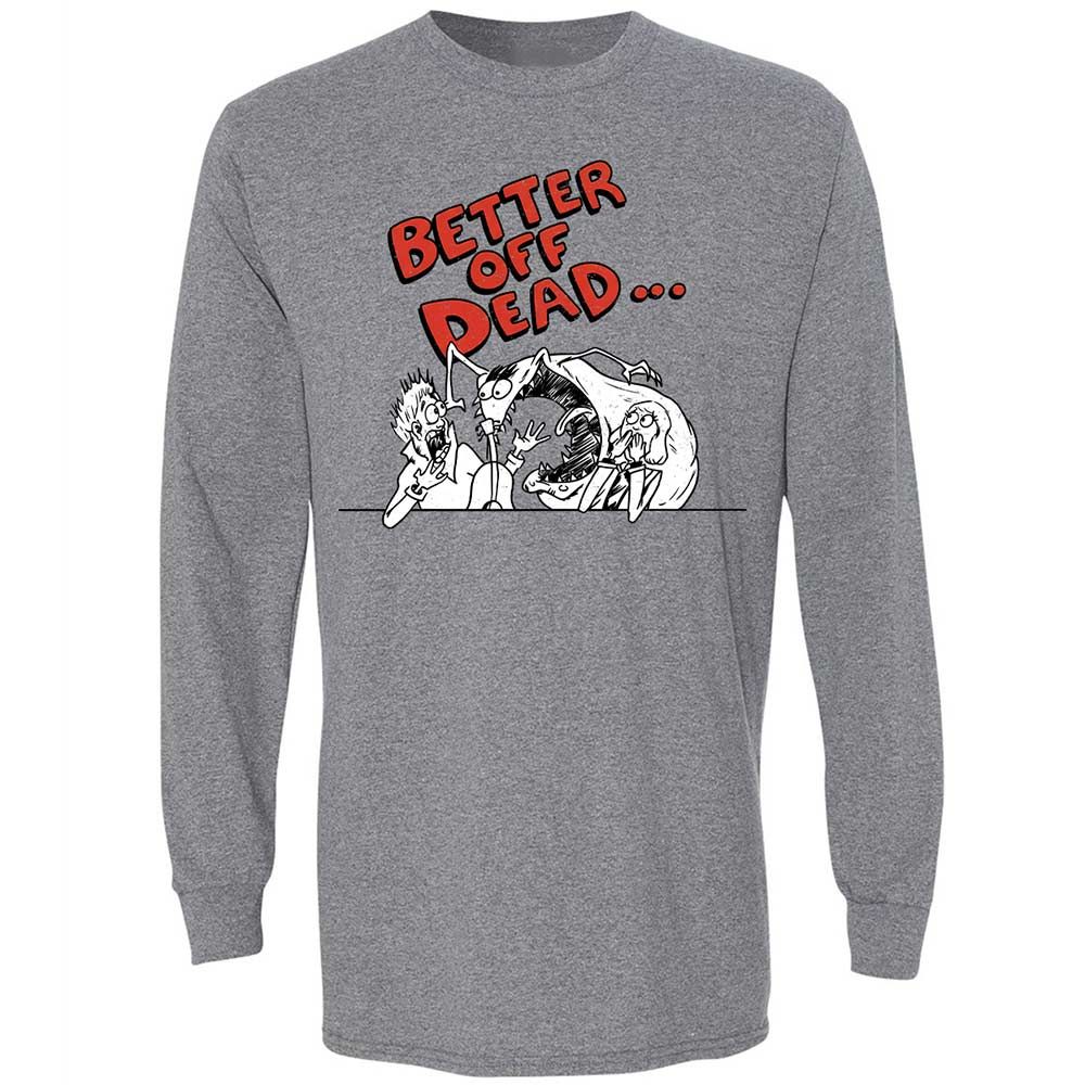 Long Sleeve T-Shirt - PBA7TKM7 - Graphite Heather - 18