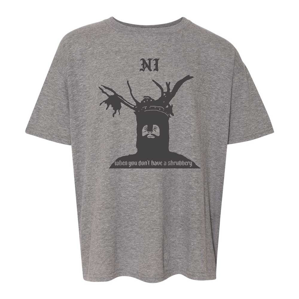 Ni When you don't have a shrubbery - Graphite Heather - 18