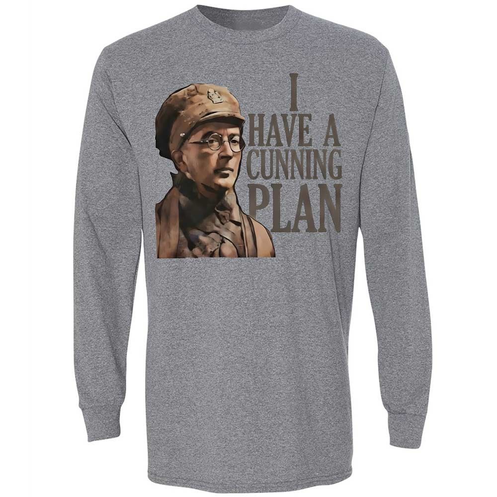 I Have A Cunning Plannn - Graphite Heather - 18