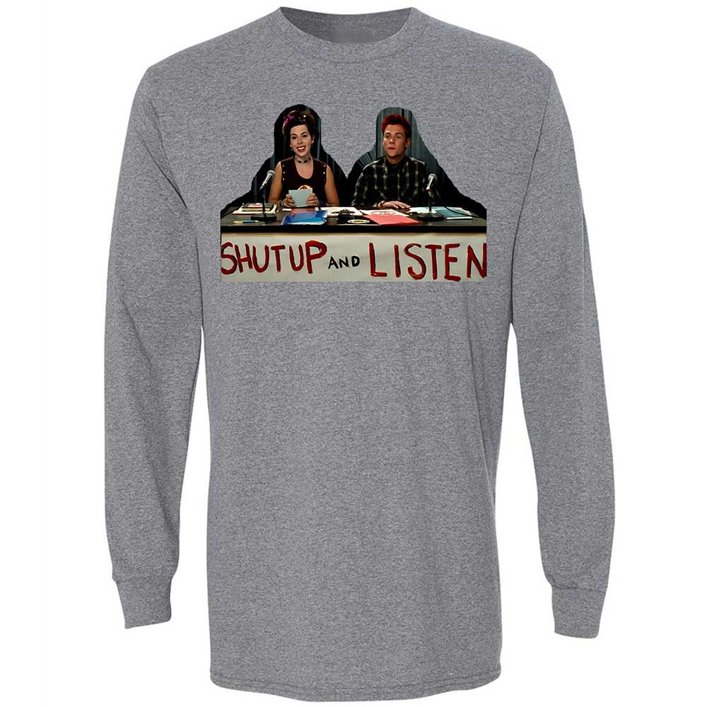Long Sleeve T-Shirt - X1C5QY8Z - Graphite Heather - 18