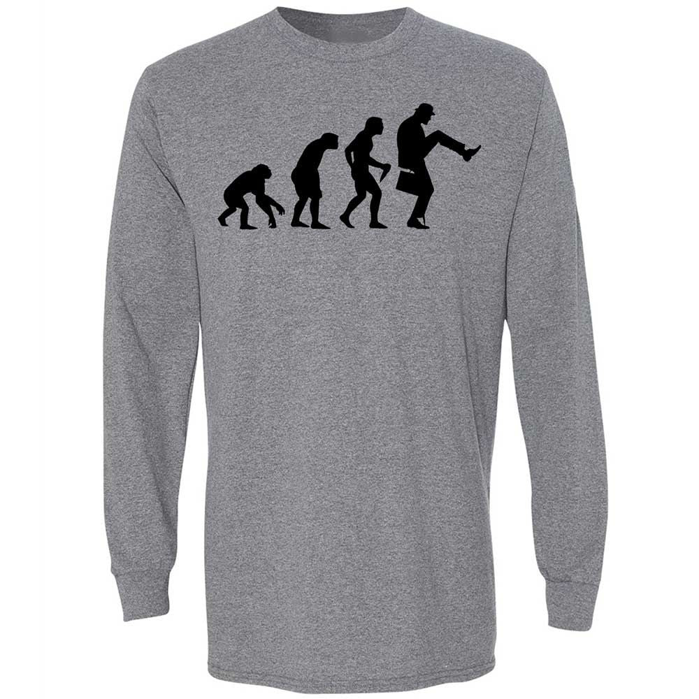 Long Sleeve T-Shirt - 4QZY9DV5 - Graphite Heather - 18