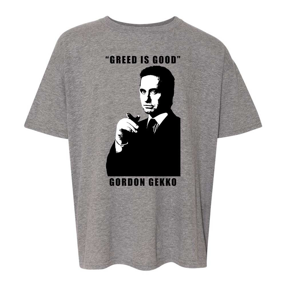 Greed is good - Graphite Heather - 18