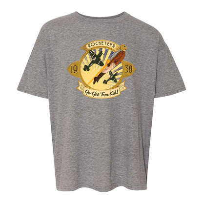 Go Get 'Em Kid - Graphite Heather - 18