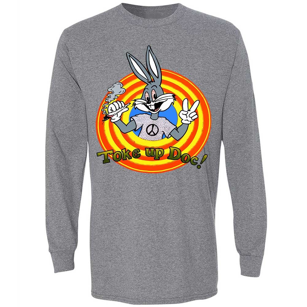 Long Sleeve T-Shirt - ZDB5RBPW - Graphite Heather - 18