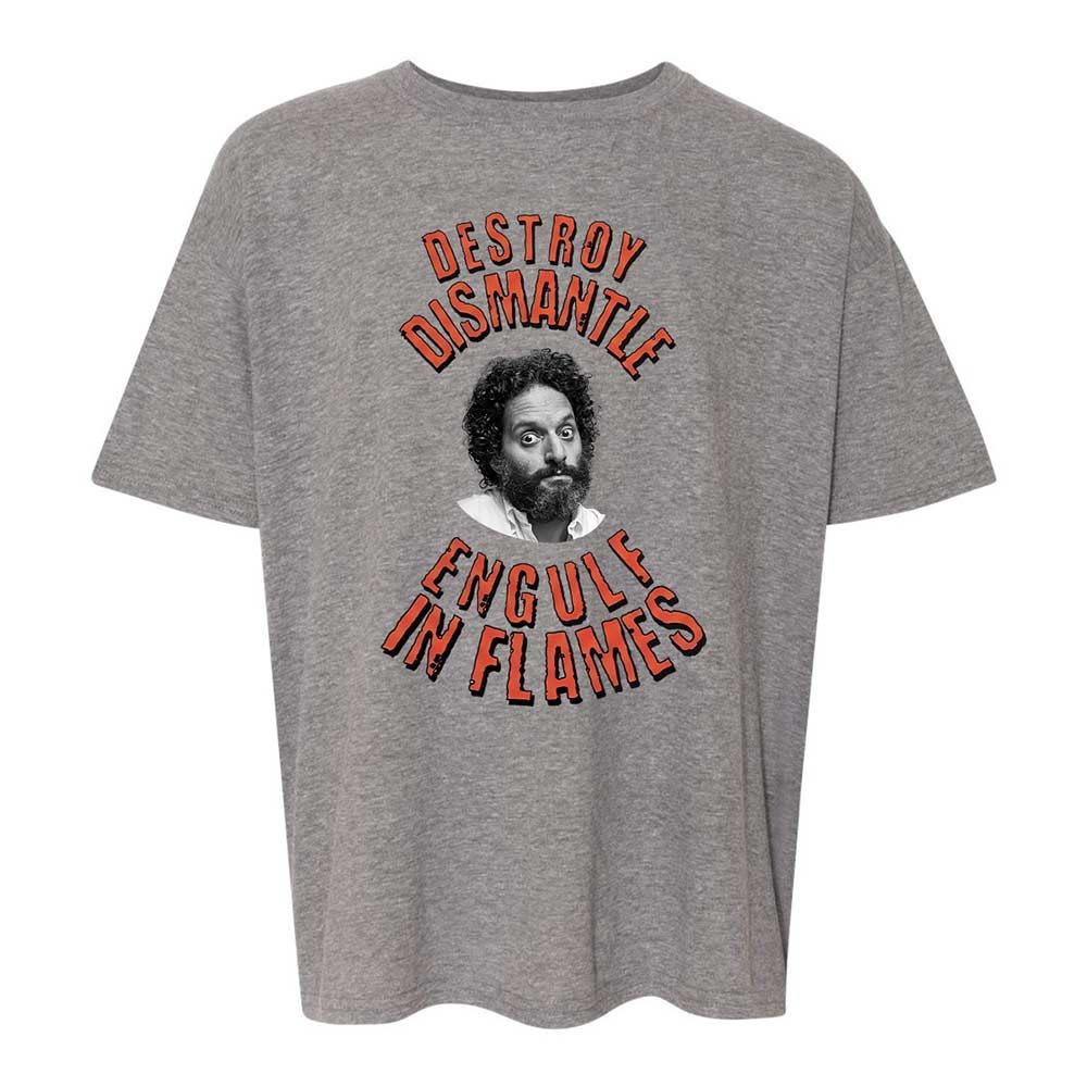 Destroy, Dismantle, Engulf in Flames - Graphite Heather - 18