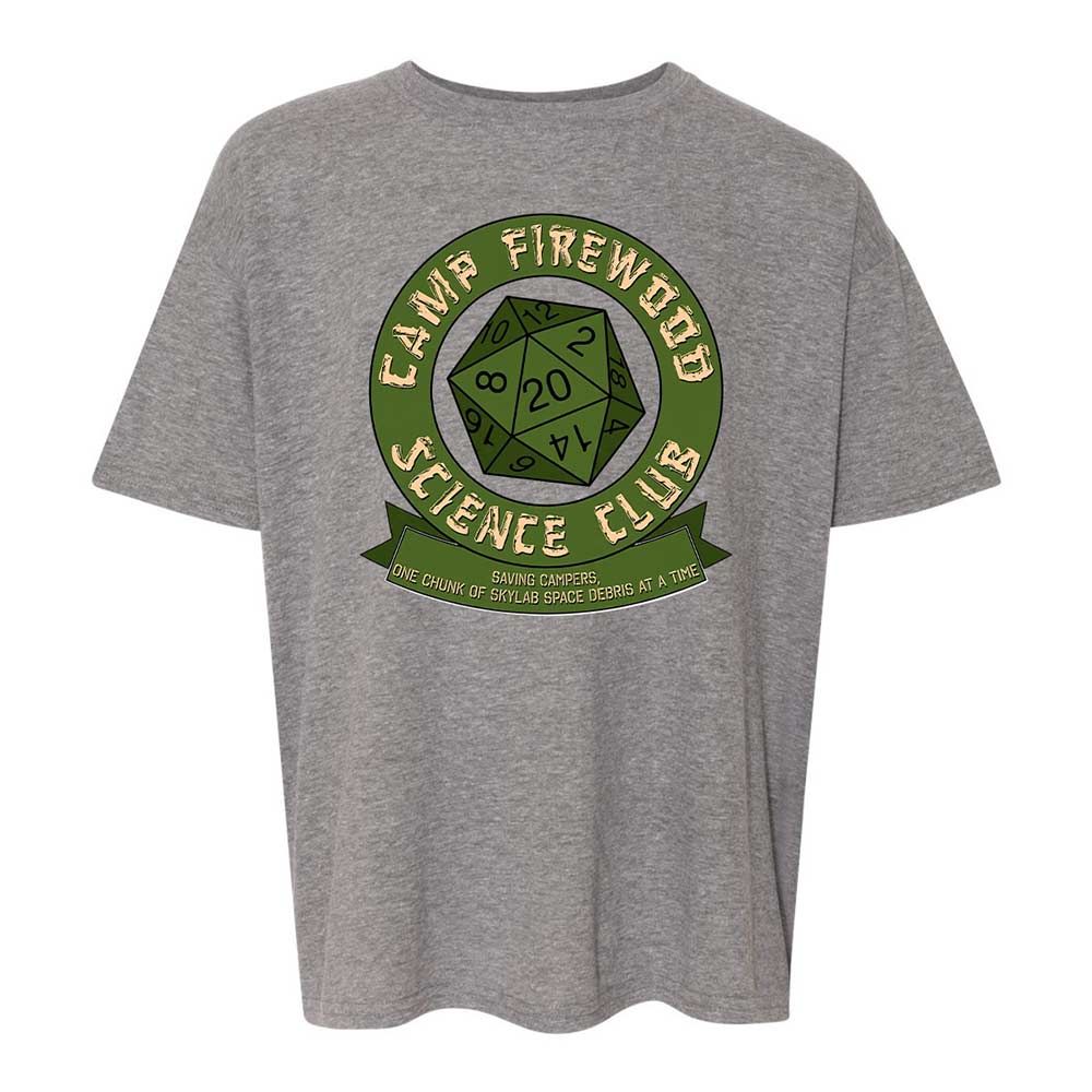 Camp Firewood Science Club - Graphite Heather - 18