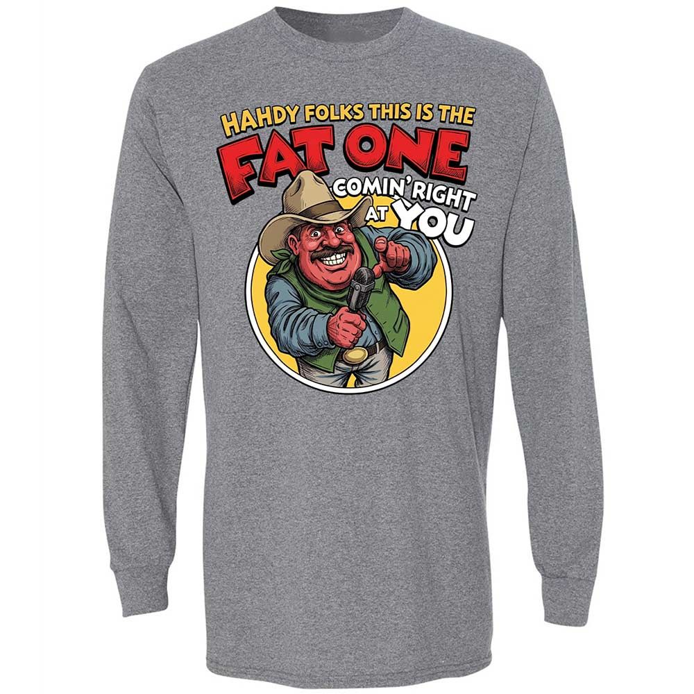 Fat One comin' right at you - Graphite Heather - 18
