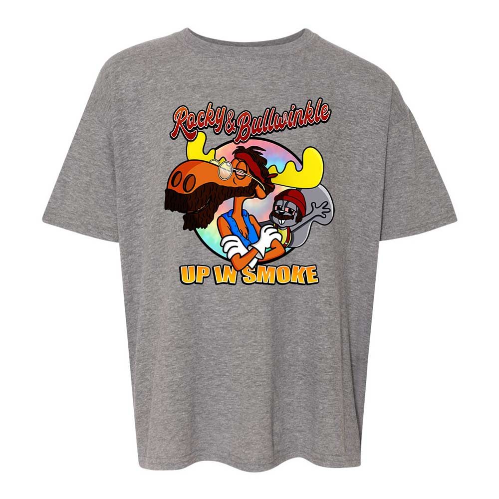 Funny Up In Smoke - Graphite Heather - 18