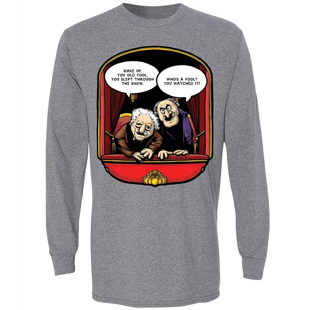 Statler and Waldorf (Wake Up) - Graphite Heather - 18