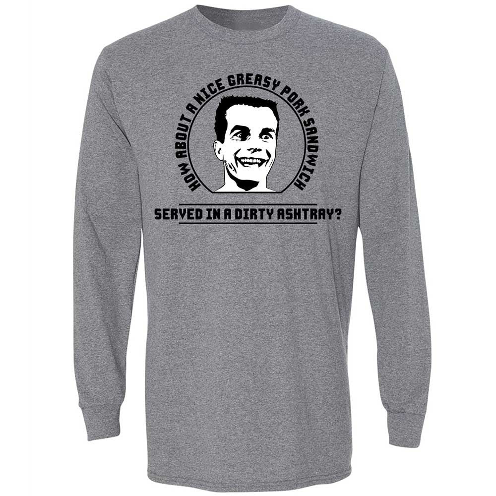 Long Sleeve T-Shirt - MZQAFLLB - Graphite Heather - 18