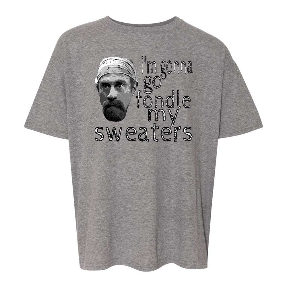 Fondle my sweaters - Graphite Heather - 18