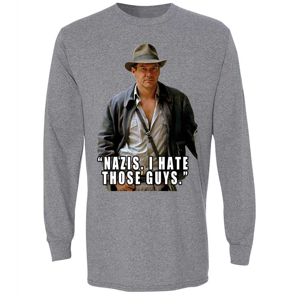 Long Sleeve T-Shirt - XB1M2V4P - Graphite Heather - 18