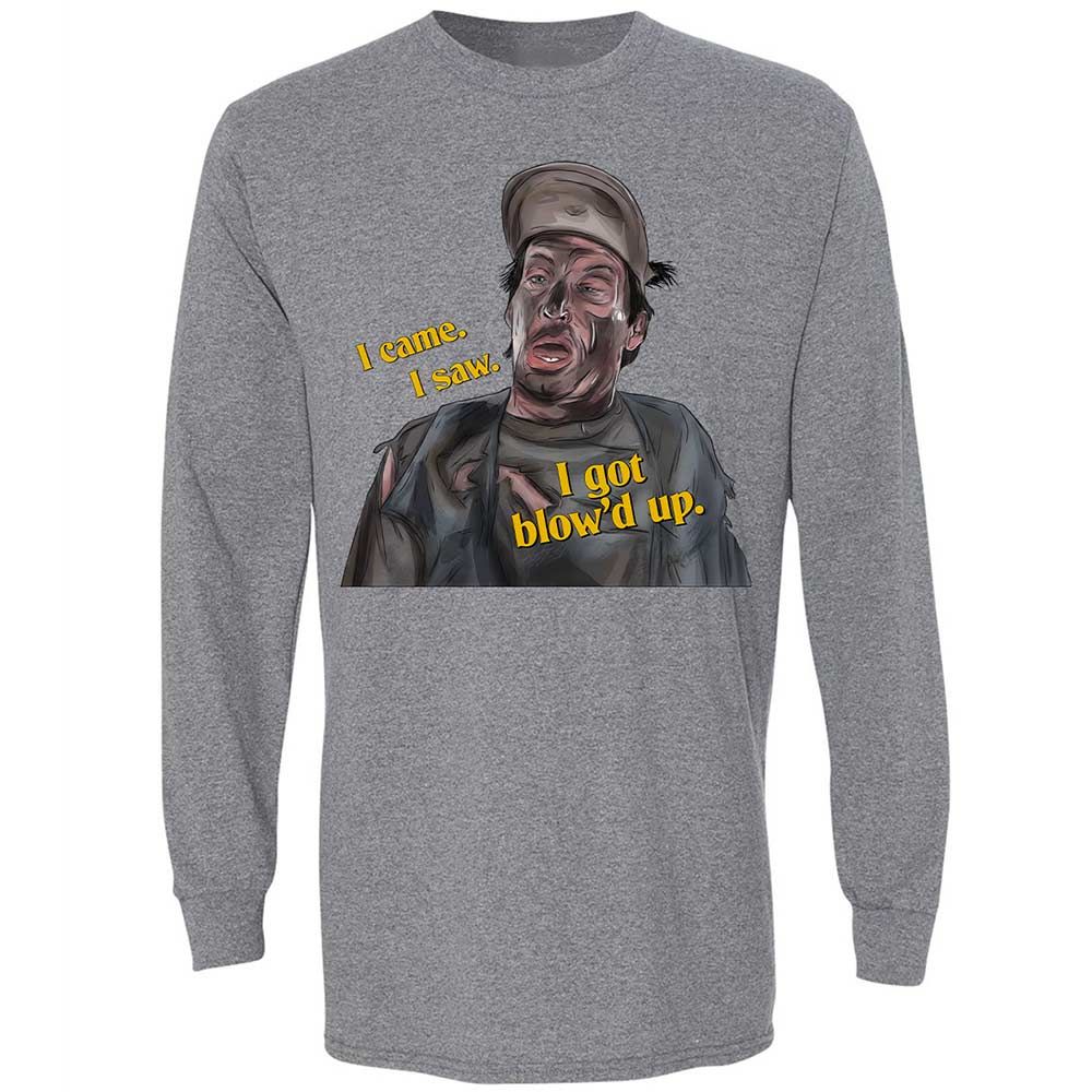 Long Sleeve T-Shirt - J5ARZT2D - Graphite Heather - 18