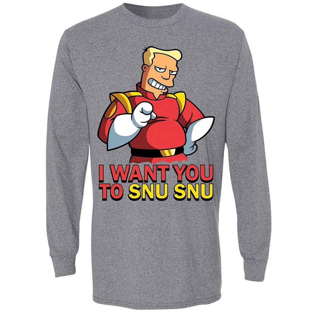 Long Sleeve T-Shirt - B1BT6W6X - Graphite Heather - 18