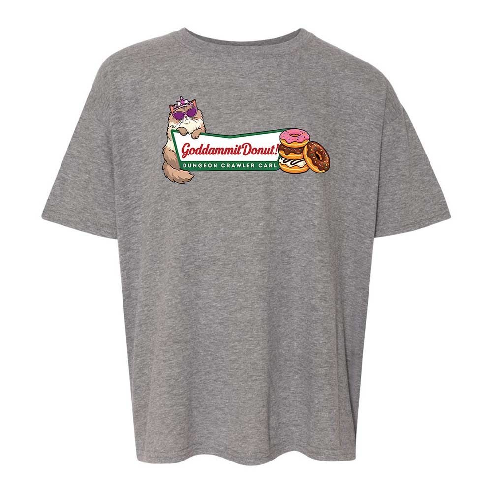 Goddammit Donut - Graphite Heather - 18