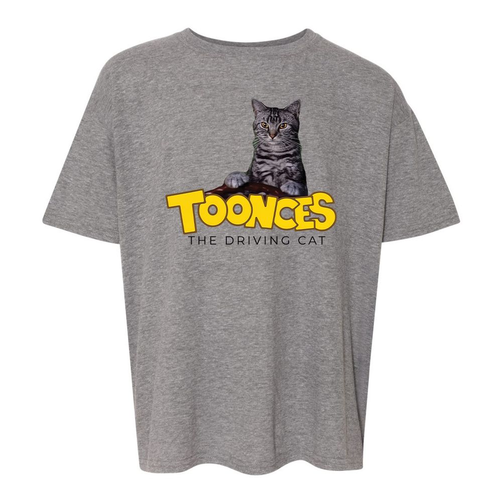 Toonces The Driving Cat - Graphite Heather - 18