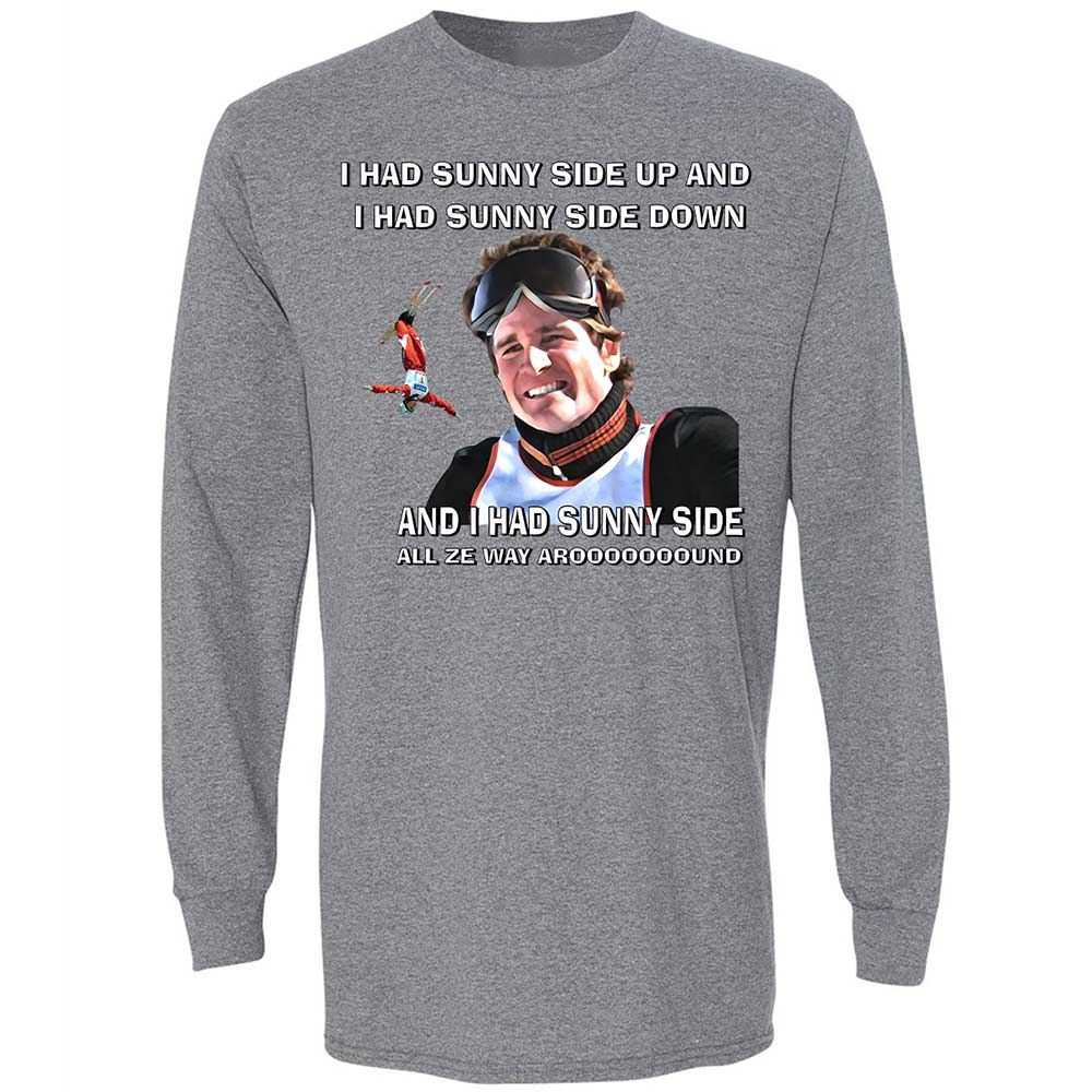Long Sleeve T-Shirt - W6LFUTF5 - Graphite Heather - 18