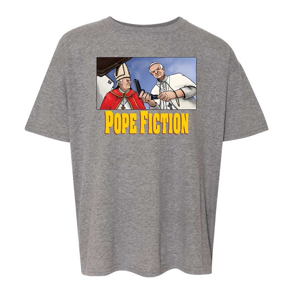 Pope Fiction - Graphite Heather - 18