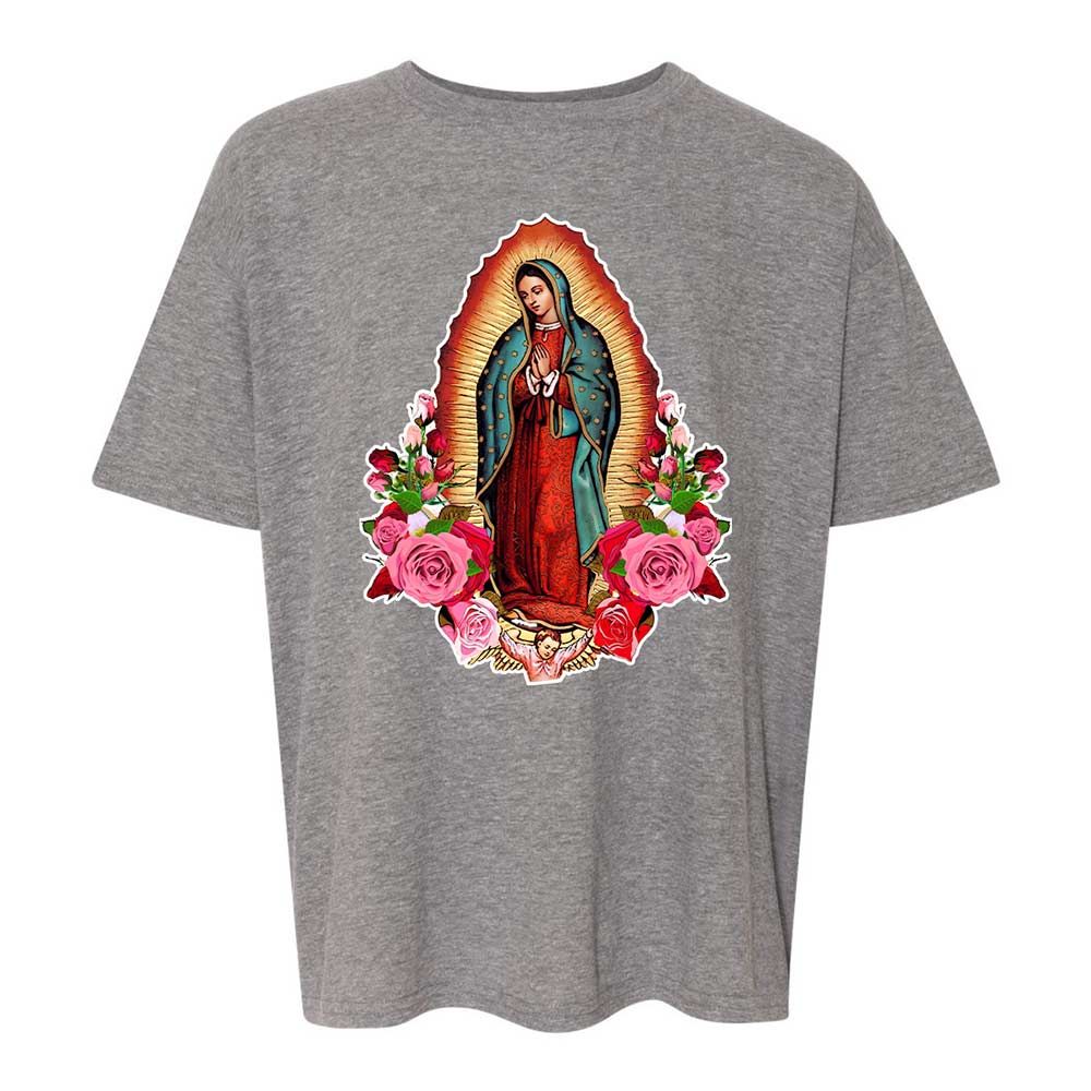 Our Lady of Guadalupe - Graphite Heather - 18