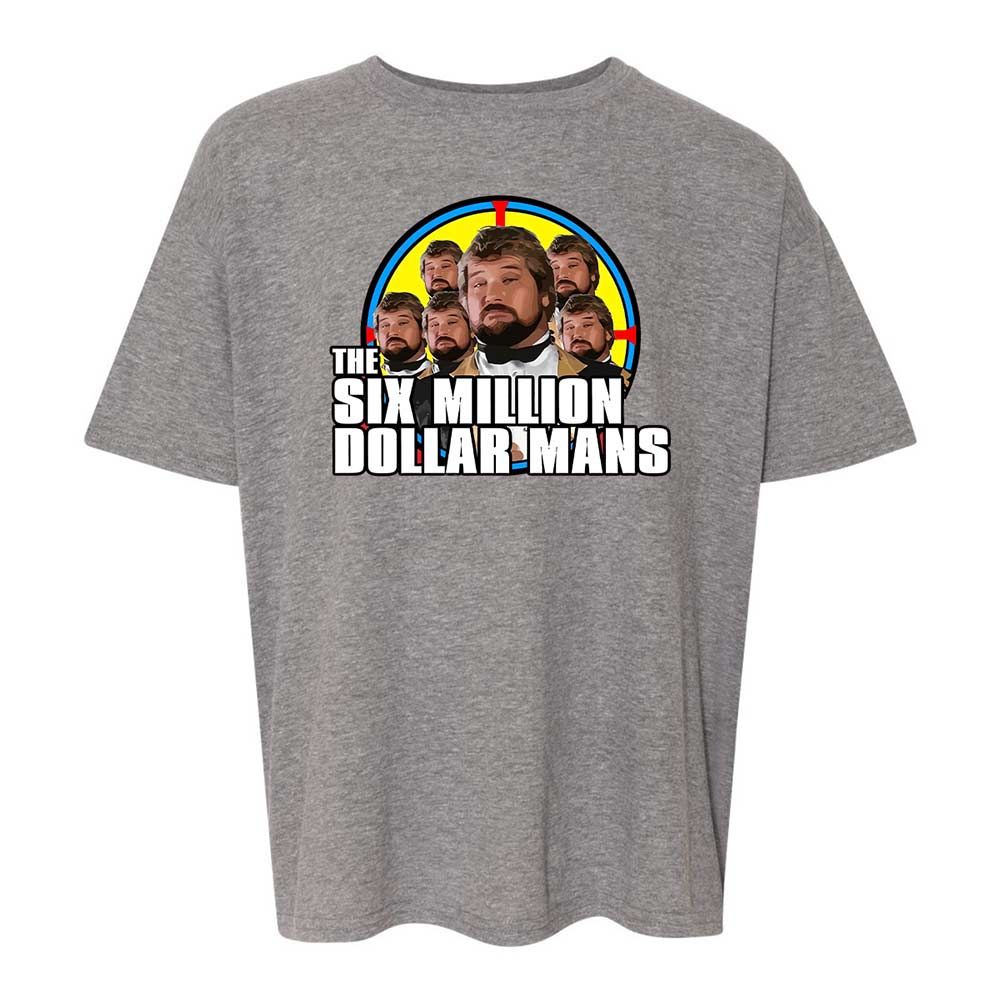 The Six Million Dollar Mans - Graphite Heather - 18