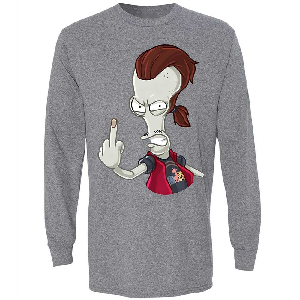 Long Sleeve T-Shirt - WMJ21X1M - Graphite Heather - 18