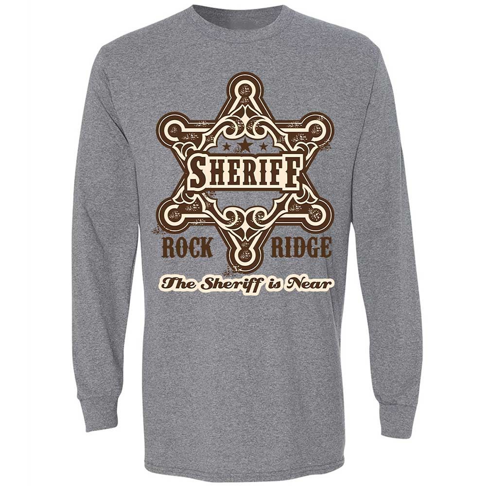 The Sheriff of Rockridge is Near! - Graphite Heather - 18