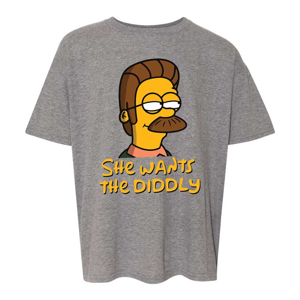 She Wants The Diddly - Graphite Heather - 18