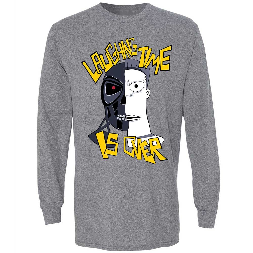 Laughing time is over - Graphite Heather - 18